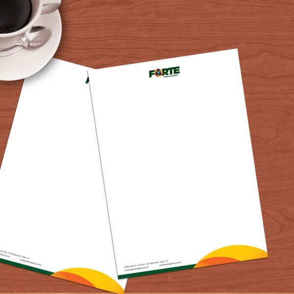 Papel timbrado - Forte